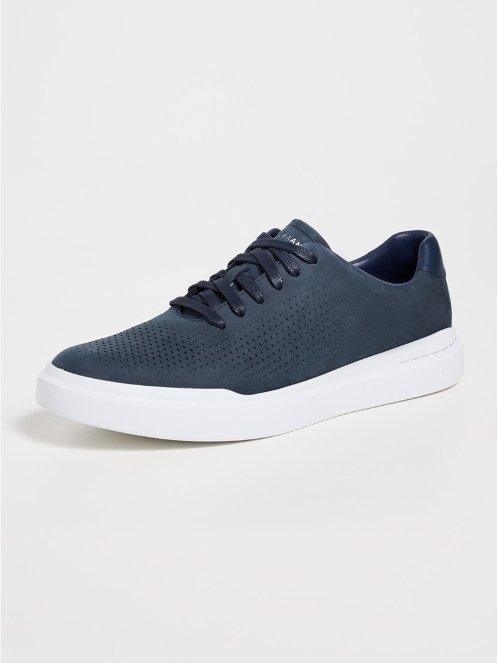 Cole Haan GrandPro Rally Laser Cut Navy Blue Sneakers Size 12